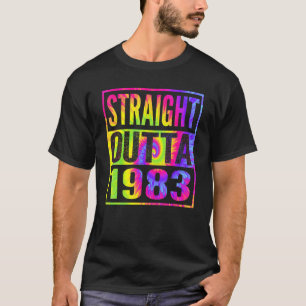 Straight Outta 1983 39th Birthday  For Her Him T-Shirt