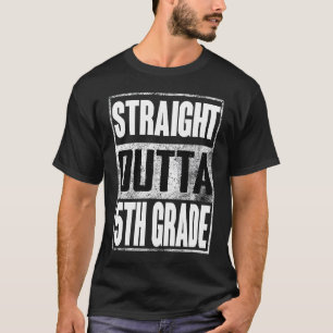 Straight Outta 5th Grade Vintage base Fifth Grade T-Shirt