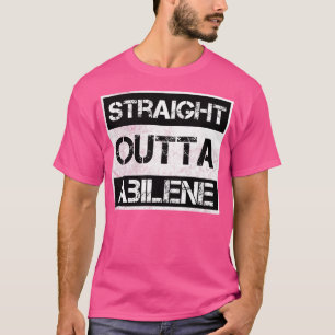 Straight Outta Abilene Texas Vintage Distressed So T-Shirt