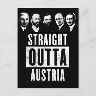 Straight Outta Austria Postcard
