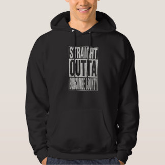 STRAIGHT OUTTA BUNCOMBE COUNTY Cool Home Quote Hoodie