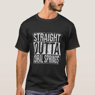 Straight Outta Coral Springs Vintage T-Shirt