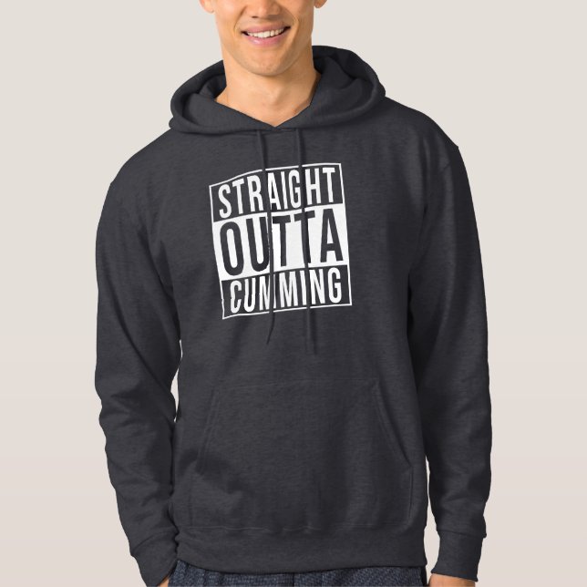 Straight Outta Cumming Hoodie (Front)