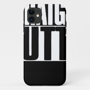 STRAIGHT OUTTA CUSTOM YOUR TEXT HERE TEE iPhone 11 CASE