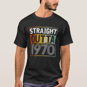 Straight Outta February 1970 Men Women Vintage 52N T-Shirt