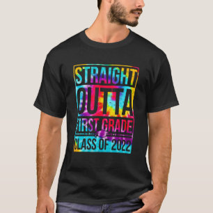 Straight Outta First Grade Great Graduation  Tie D T-Shirt