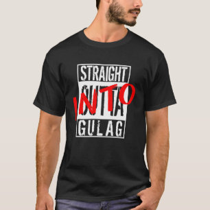 Straight Outta Gulag Warzone Duty Call Gamer T-Shirt
