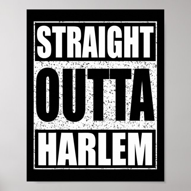 Straight Outta Harlem  Poster (Front)