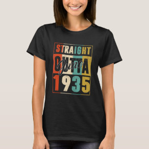 Straight Outta June 1935 Vintage Men Women {B]th B T-Shirt