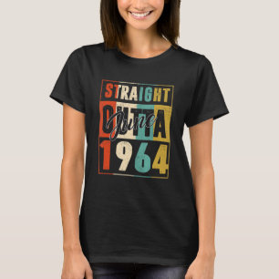 Straight Outta June 1964 Vintage Men Women {B]th B T-Shirt