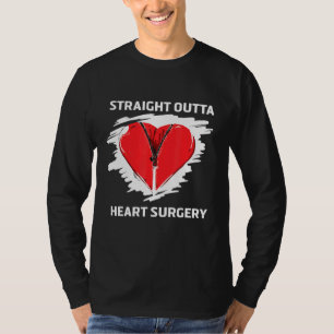 Straight Outta Knee Surgery Retro Get Well 4 T-Shirt