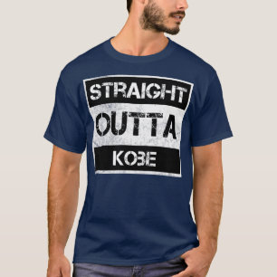 Straight Outta Kobe Japan Vintage Distressed Souve T-Shirt