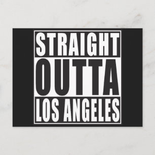 Straight Outta Los Angeles Postcard