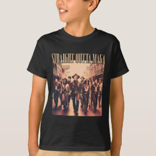 Straight Outta Mega Funny Trump 2024 T-Shirt