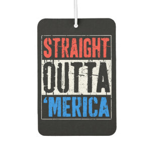 Straight outta 'merica air freshener