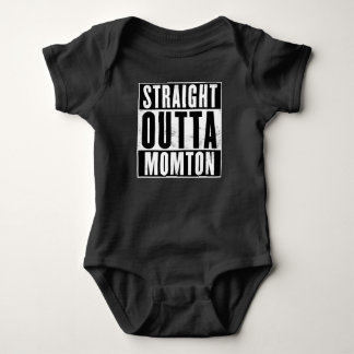 Straight Outta Momton Baby Bodysuit