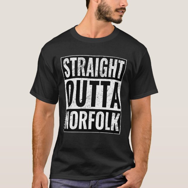 Straight Outta Norfolk - Straight Out of Norfolk T-Shirt (Front)
