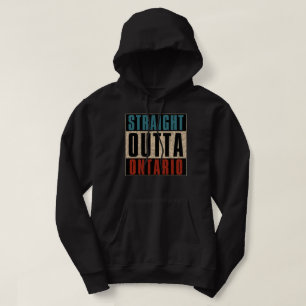 Straight Outta Ontario California CA Hoodie