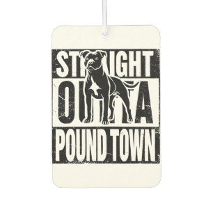 Straight Outta Pound Town Air Freshener