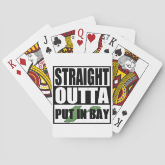 Straight Outta Put In Bay Playing Cards
