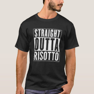 Straight Outta Risotto Vintage Distressed Funny T-Shirt