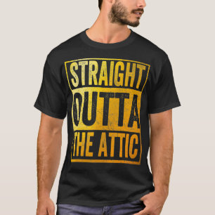 Straight Outta The Attic Hvac Air Conditioning  T-Shirt
