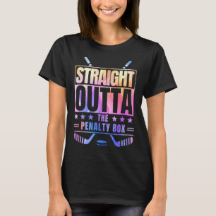 Straight Outta The Penalty Box Tie Dye Favorite Wi T-Shirt