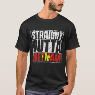 Straight Outta Vietnam Flag T-Shirt