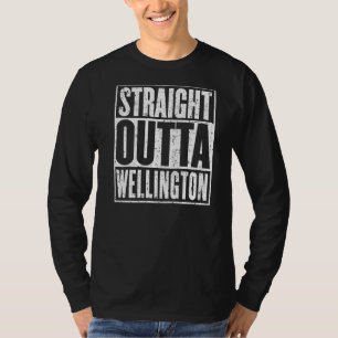 Straight Outta Wellington Vintage Distressed T-Shirt