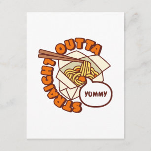 Straight Outta Yummy Ramen Noodles Enclosure Card