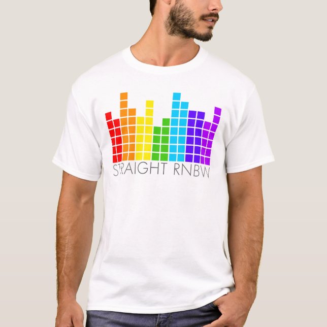 Straight RNBW Equalizer T-Shirt (Front)