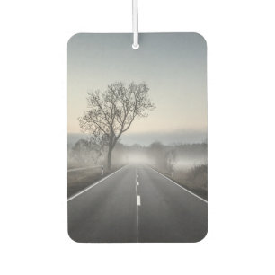 Straight scenic country road air freshener