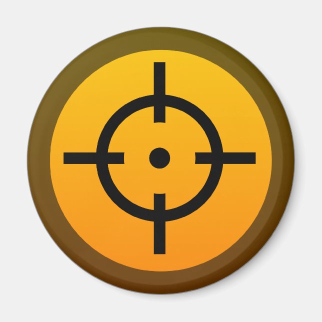 Straight Shooter Power-up Magnet (Front)