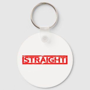 Straight Stamp Keychain