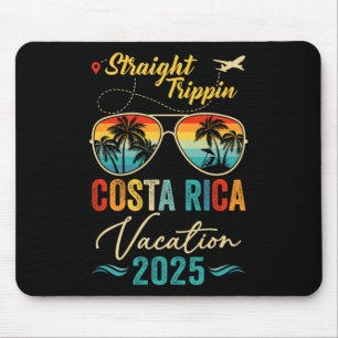 Straight Trippin Costa Rica 2025 Family Summer Vac Mouse Pad