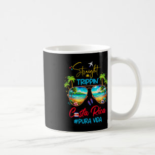 Straight Trippin Costa Rica Summer Vacation Pura V Coffee Mug