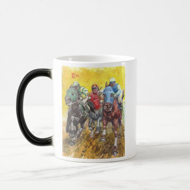 STRAIGHTAWAY! colour-changing mug (Left)