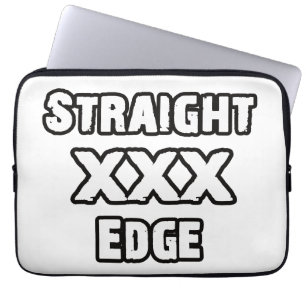 Straightedge laptop sleeve