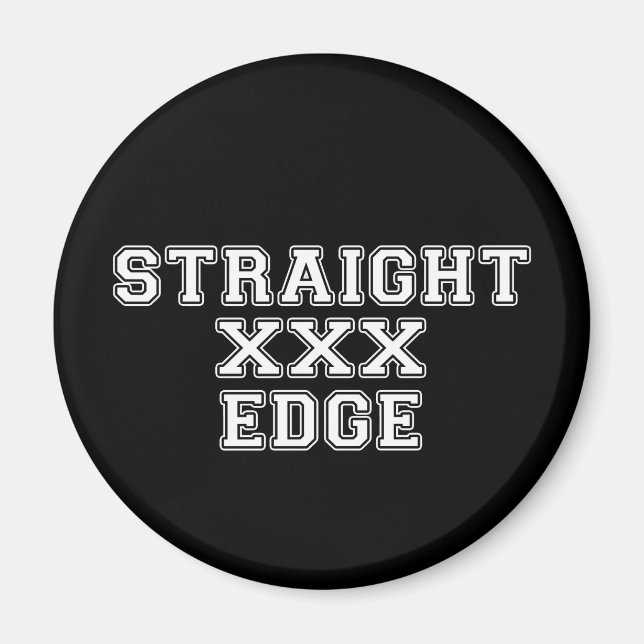 Straightedge Magnet (Front)
