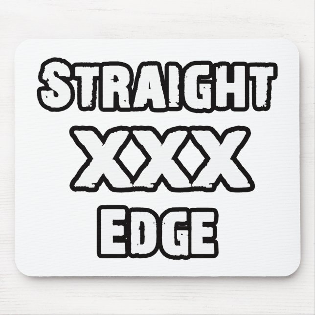 Straightedge Mouse Pad (Front)