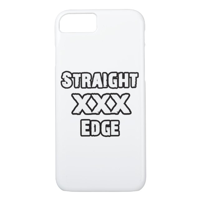 Straightedge phone case (Back)