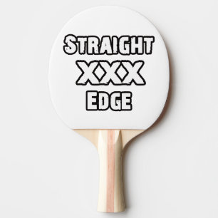 Straightedge Ping Pong Paddle