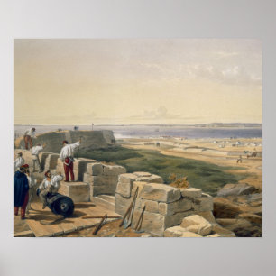 Straits of Yenikale, plate from 'The Seat of War i Poster