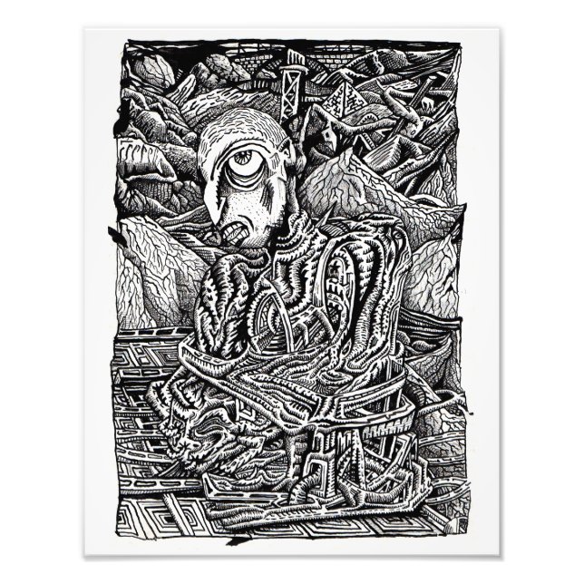 Stranded, by Brian Benson Photo Print (Front)