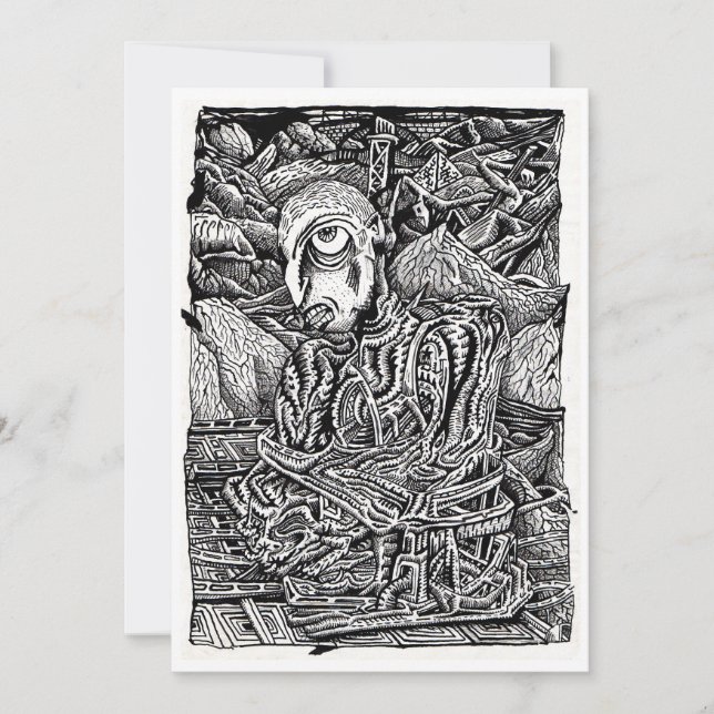 Stranded, Flat card (Front)