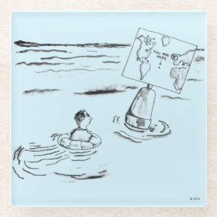 Stranded Glass Coaster