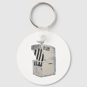 Strandkorb Keychain