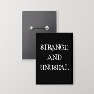 Strange and Unusual Gothic Quote Design