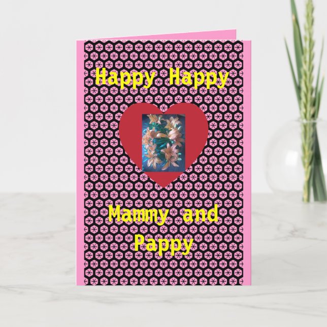 Strange Anniversary card (Front)