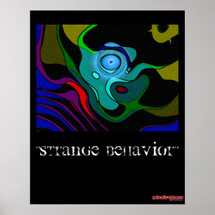 Strange Behaviour - poster